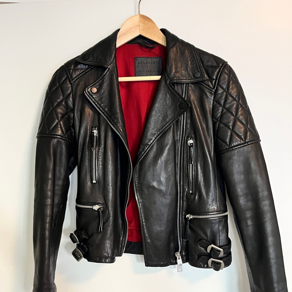 Allsaints leather jacket